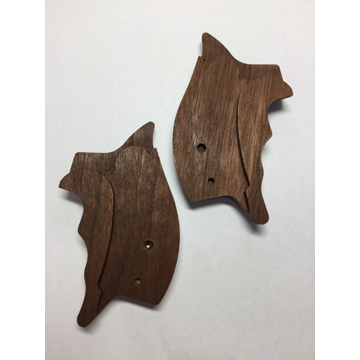 タナカワークス 木製グリップ SW M360J SAKURA 用（アメリカン