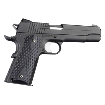 ホーグ G10 グリップ ガバメント M1911 Chain Link（Solid Black ブラック）｜45119 メール便 対応商品｜Grip（ グリップ）ハンドガン｜電動ガン・モデルガン・エアガン通販ならHBLT