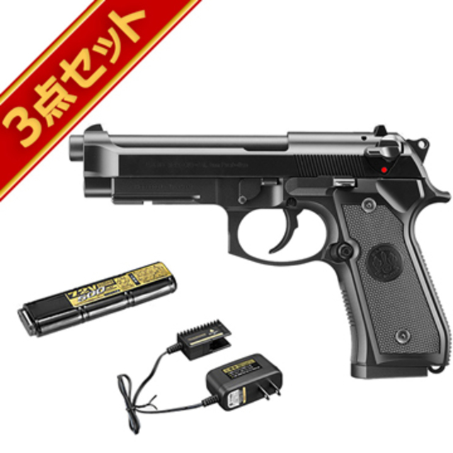 東京マルイ M9A1 電動ガン バッテリー付き - トイガン