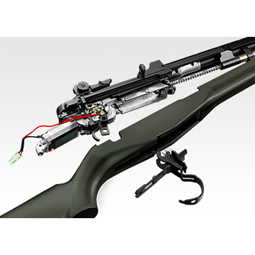 バッテリーセット 東京マルイ USライフル M14 ウッドタイプストックver