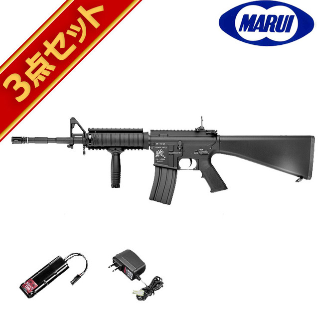 フルセット 東京マルイ ナイツ SR-16 M4カービン 電動ガン バッテリー ...