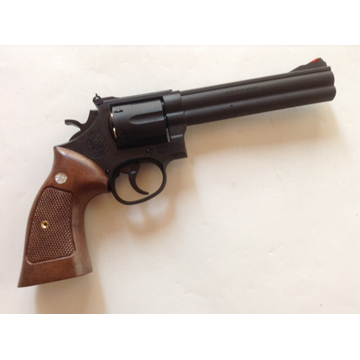 フルセット S&W M586 HW ブラック 6インチ（発火式 モデルガン/完成品