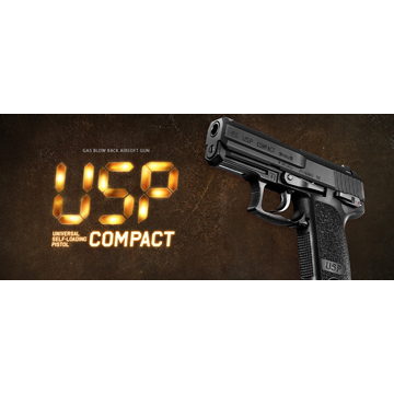 フルセット 東京マルイ H&K USP コンパクト Black ガスブローバック ハンドガン｜ハンドガン｜電動ガン・モデルガン・エアガン通販ならHBLT