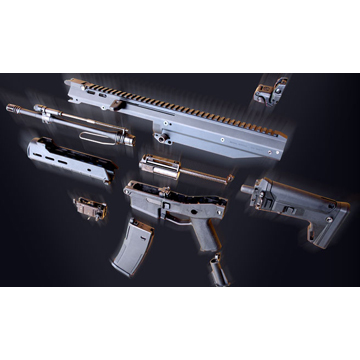 KSC MASADA Black マガジンセット（ガスブローバック本体＋純正