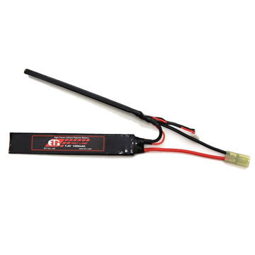 リポバッテリー 5点 セット ET1 オレンジライン 7.4v 1400mAh