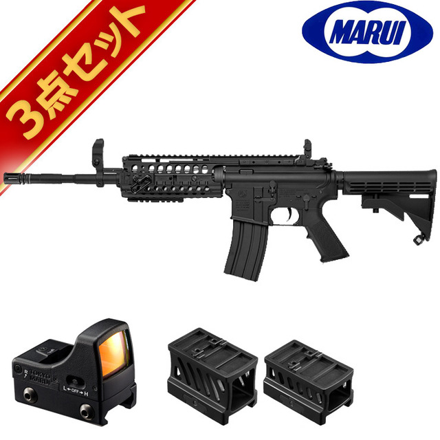 【動作快調!!】 東京マルイ 電動ガン M4 Sシステム セット!! 東京マルイ Colt M4 Sシステム 純正 ドットサイト セット