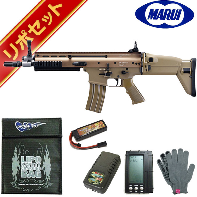 Amazon | 東京マルイ SCAR-L FDE 次世代電動ガン G-FORCE リポ