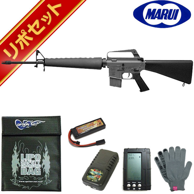 東京マルイ コルト M16 VN スタンダード電動ガン リポバッテリー フル