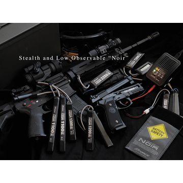 G FORCE ジーフォース Noir LiPo 7.4V 1100mAh 電動ガン PEQ