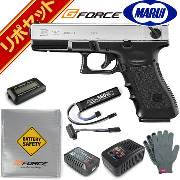 人気大人気東京マルイ×DETONATOR GLOCK18C ショップ限定モデル 美品 ガスガン