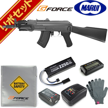 東京マルイ AK47 βスペツナズ スタンダード電動ガン G-FORCE リポバッテリー フルセット｜スタンダード電動ガン｜電動ガン・モデルガン ・エアガン通販ならHBLT