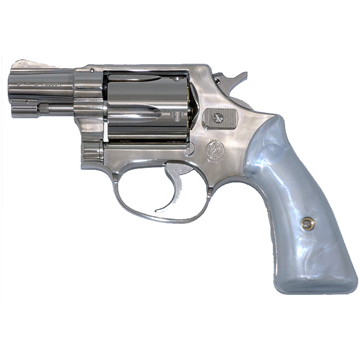 タナカワークスS&W M36ニッケルフィニッシュ トラヴィスモデル【モデルガン】 タナカワークス S&W M36 トラヴィス モデル スクエア Ver.2