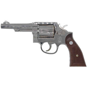 タナカワークス S&W M10 ミリタリー & ポリス .38spl Ver.3 ニッケルフィニッシュ 4インチ 発火式モデルガン  キャップセット｜ハンドガン リボルバー｜電動ガン・モデルガン・エアガン通販ならHBLT