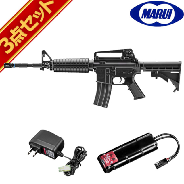 東京マルイ M4A1R 電動ガン R 14歳以上用 バッテリー 充電器セット｜14才Rシリーズ｜電動ガン・モデルガン・エアガン通販ならHBLT