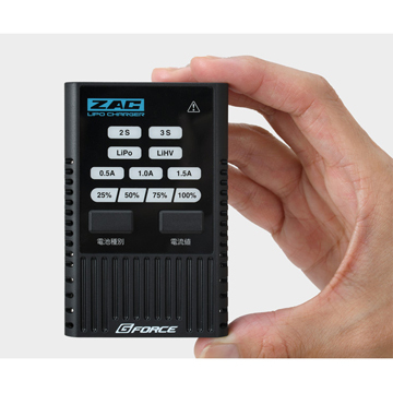 G－FORCE ZAC リポバッテリー 7.4V 410mAh ハンドガン用 ＆ 専用